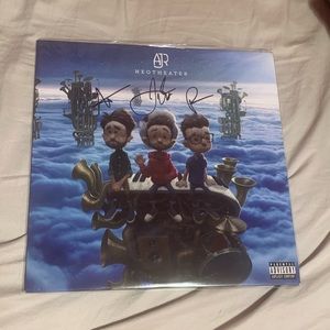 AJR AUTOGRAPHED VINYL THE CLICK DELUXE EDITION SIGNED BY ADAM, JACK & RYAN